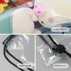 Bolsa de Almacenamiento Transparente para Muñecas, Mochila Sellada a Prueba de Polvo para Juguetes, Bolsa con Cordón, Bolsa de Empaque de Gran Capacidad