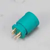 Conector de Sinal M8 Macho e Fêmea Mini Nylon Núcleo de Borracha Plug para Veículo Elétrico Plug de Aviação Conector à Prova d'Água M8