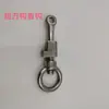 Acessórios para Bueiro Gancho Quadrado Conjunto de Argola de Levantamento Flange de Tampa de Recipiente de Pressão Aço Inoxidável 304 Gancho Redondo Parafuso Gancho Quadrado Fixador