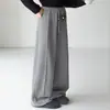 Pantalones para niñas, colección primavera/otoño 2026, estilo nuevo, pantalones deportivos casuales para niños para otoño, pantalones de pierna recta y pierna ancha, atuendo de otoño de moda para niños mayores