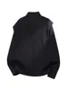 Camisa Polo de Manga Corta para Hombre Verano 2025 Seda de Hielo Secado Rápido Cuello Camisero Camiseta Deportiva 11224203280 Blanco Negro