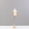 Loja de roupas infantis modelo criança modelo meio-corpo criança modelo corpo inteiro adereços madeira maciça placa redonda display manequim suporte de manequim