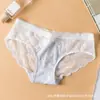 Ropa interior dulce para mujer japonesa de encaje sexy hueca de seda de hielo algodón bragas mujeres fabricantes al por mayor