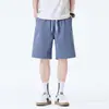 Pantalones Cortos para Hombre 2026 Verano Nuevos Estilo Americano Marca de Moda Sueltos Rectos Deportivos Ropa de Trabajo Casual Pantalones de Cinco Puntos