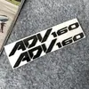 Adecuado para Honda ADV160 Motocicleta Modificada Pegatina de Goma Blanda 3D Impermeable Protector Solar Pegatina Decorativa Calcomanía para Coche