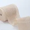 Yuechen em estoque fornece todos os tipos de fita de peixe elástica respirável de poliéster colorida para a cintura e o abdômen de grávidas