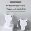 Fita métrica de fitness medidor de circunferência doméstica fita métrica macia para estudantes medição de circunferência do corpo perna cintura peito régua especial