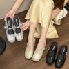 Medias Pantuflas Mary Jane Ropa de Exterior Plata Falda Interior Elevador Puntera Sandalias de Verano para Mujer Estilo Nuevo Suaves