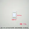 Em estoque fivela de plástico POM branca fivela de segurança fivela de mala acessórios de bolsa fivela de ajuste especificações completas