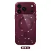 Funda oficial 2 en 1 adecuada para Apple 17pm, iPhone 18 Pro Max funda protectora de purpurina de alta transparencia 16