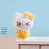Enfeites de Resina Aveludados, Caixa Surpresa Fofa de Desenho Animado da Hello Kitty, Acessórios DIY, Decorações de Mesa da Moda, Presentes Culturais e Criativos