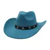 Aliexpress Amazon Wish Chapéu de Coco de Aba Larga Outono e Inverno Masculino e Feminino Chapéu Jazz Chapéu Cowboy de Camurça Macia