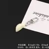 Llavero Creativo con Diseño de Repollo y Berenjena DIY Hecho a Mano Colgante para Bolsa de Auriculares Accesorios de Joyería