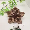 Flores artificiales Arreglos florales navideños Decoraciones Flores falsas navideñas Guirnalda para árbol de Navidad Accesorios de enredadera Decoraciones Flores navideñas