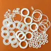 Gaxeta PTFE Heterossexual Gaxeta Teflon Manga Teflon Branca Resistente ao Desgaste Resistente a Altas Temperaturas Gaxeta Isolante PTFE