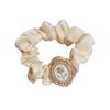 Diadema de Hada Estilo Bosque, Diadema de Gama Alta, Goma Elástica, Goma para el Cabello de Mujer, Alta Elasticidad y Diadema de Cuero Duradero