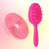 Escova Massageadora de Shampoo para Cabelos Lisos Mais Vendida Conjunto Escova para Esfregar Costas Redonda Escova de Banho Escova Multifuncional para Lavar o Rosto Banho Banho Escova