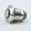 Interruptor Autorestableciente Loniu de Cabeza Plana con Anillo de 16 mm con Fuente de Alimentación Luz Talismán Modificación de Coche Autocierre Restablecimiento