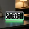 Nuevo Reloj Electrónico LED Reloj Despertador Simple Pantalla Multifuncional con Luz Nocturna Reloj Despertador GH9035-8072