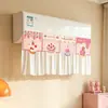 Cortina Protectora de Aire Acondicionado de Forma Irregular, Modelo Nuevo 2026, Salida de Aire Montada en Pared, Previene el Flujo Directo, No Requiere Taladro, Pantalla a Prueba de Viento para Dormitorio