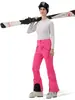 Calças de Esqui Supreme para Mulheres 3L Impermeáveis para Snowboard Calças de Esqui de Inverno Quentes de Corte Largo Resistentes ao Desgaste Profissionais para Esqui Duplo Calças de Homem Atacado
