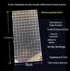 Rede de Isolamento para Aquário Grade de Fundo para Filtro Partição de Plástico para Aquário Placa Filtrante Partição Fixadora de Tronco