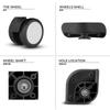 Nuevo producto de Guangzhou Zhengbo J-089A, estuche para PC, rueda universal, accesorios para ruedas de equipaje, estuche rígido para equipaje de alta calidad, rueda universal.