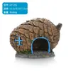 Casa Refugio Cangrejo Ermitaño Bosque Coral Concha de Coco Tronco de Árbol Agujero Reptil Caja para Mascotas Trepadoras Adornos de Paisajismo Casa Piña Objeto para Trepar