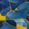 Pegatinas de Azulejos 3D de Imitación Transfronterizas, Pegatinas de Pared Decorativas 3D Autoadhesivas Impermeables de PVC para Baño con Imitación de Mármol Antiincrustantes