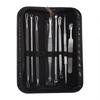 Set de Agujas para Acné en Stock, Herramienta Raspadora de Puntos Negros de Acero Inoxidable, Pinza Celular, Pinzas Extractoras de Puntos Negros, Aguja para Acné, Se Puede Etiquetar Bajo Petición