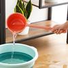 Cuchara de agua de plástico de mango largo, cuchara para champú de bebé, cuchara para agua espesa de cocina, cuchara para agua, cuchara para baby shower infantil