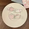 Nuevo Pasador de Ala de Pastel de Fresa Crema Estilo Japonés Simple Dulce Versátil Pinza para Flequillo Estudiante Chica Dulce Pinza Lateral