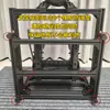 Simulador de Corrida Dobrável Meio-Chassi para Espaços Pequenos na Sala de Estar, Presente para Crianças, Suporte Simulador de Perfil de Alumínio