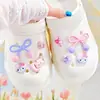 Acessórios de Enfeites DIY de Resina Cartoon Brilhante Charms para Crocs Flores para Sapato Elásticos de Cabelo Acessórios de Cabelo Adesivos para Capa de Celular