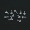 Tapón de Oído Transparente Perno de Oreja Aguja de Oreja Cubierta Protectora Tapa Anti-picadura para Oreja Tapón Trasero para Arete Hebilla de Oreja Anti-caída Accesorios Venta al por Mayor