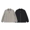 Chaqueta casual retro japonesa de moda MAGMANS para hombre, holgada y versátil, abrigo tipo workwear sin cuello JK9508
