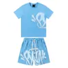 Alta qualidade SynaWord Americano Solto Suéter Moletom Suéter Y2K Masculino e Feminino Tendência Casal Casual conjunto syna