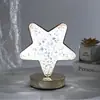 Regalo Creativo Luz de Noche Estrella Luna Táctil Tres Colores Carga Luz de Ambiente Dormitorio Regalo de Cumpleaños Luz de Noche