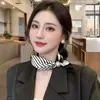 2026 Nuevo Collar Delgado de Perlas para Primavera y Verano con Cierre Magnético, Bufanda Perezosa para Mujer, Bufanda con Colgante para el Cuello, Bufanda Cadena para Clavícula