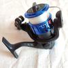 Carretilha de Pesca Modelo 200 com Linha, Mini Carretilha de Pesca, Carretilha de Pesca de Plástico Galvanizado, Carretilha de Pesca para Vara de Pesca de Mar de Comércio Exterior, Carretilha de Arremesso Transfronteiriça