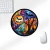 Serie de Halloween Creativa de Dibujos Animados Redonda Gruesa Oficina Estudio Escritorio de Computadora Alfombrilla Pequeña Popular Transfronteriza Mouse Pad