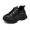 Zapatos Dad para Mujer 2026 Nuevos Zapatos de Primavera y Verano para Mujer Versátiles Zapatillas Blancas de Suela Gruesa Deportivas Ligeras Casuales para Correr