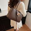 Bolso de mano Senmeng para mujer, novedad de 2024, bolso de mano de gran capacidad, bolso de hombro tipo bandolera, bolso de mano moderno para otoño e invierno.