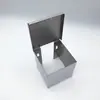 Caja de Protección para Punto de Observación de Asentamiento de Acero Inoxidable con Marcador de Punto de Nivelación de Referencia Externa en Forma de Herradura Cruzada Pin de Monitoreo