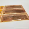 Peine de Madera al por Mayor para Tienda Departamental, Peine de Madera de Durazno Natural Antiestático, Peine Práctico para Alisar el Cabello y Masajear para Uso en Casa