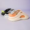 Novedad de Verano Calzado de Dos Colores Boca de Pez Exterior Versátil Pantuflas Suaves Suela Gruesa Sandalias Ligeras de Playa para Hombres y Mujeres