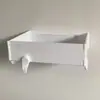 Estante de Basura para Montar en Pared Puerta de Gabinete Doméstica Inodoro Baño Cocina Escritorio Plegable Almacenamiento Soporte para Bolsa de Basura