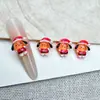 Ornatos de Desenho Animado de Natal Sanrio Veado Fofo Papai Noel Gato Kt Brincos DIY Decorações de Unha