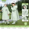 Capa de chuva Zhengyu para jardim de infância, capa de chuva de peça única para meninos e meninas, à prova de chuva, adequada para crianças e alunos do ensino fundamental, proteção para o corpo inteiro