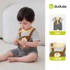 [100% Algodão] Macacão Infantil do Dudu Macacão Puro Algodão para Bebês Meninos e Meninas, Roupa Leve de Verão